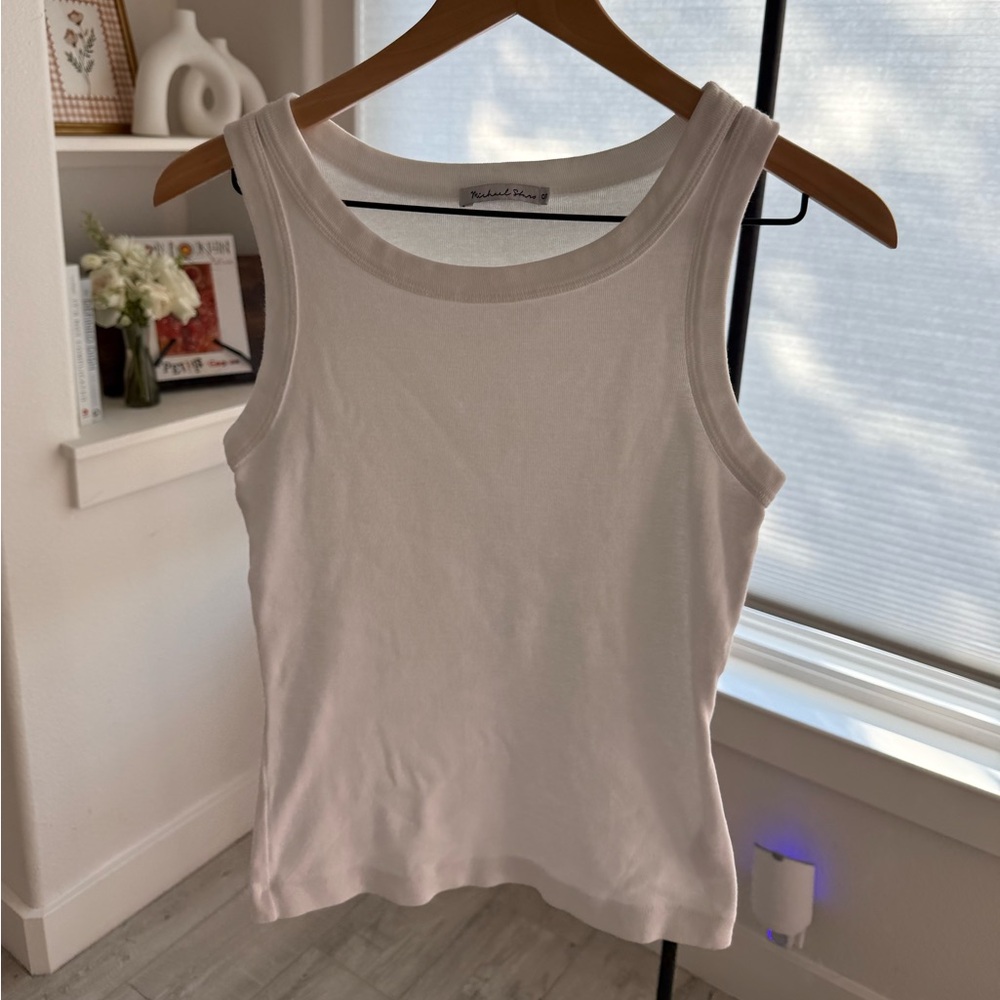 Michael Stars White Tank Top